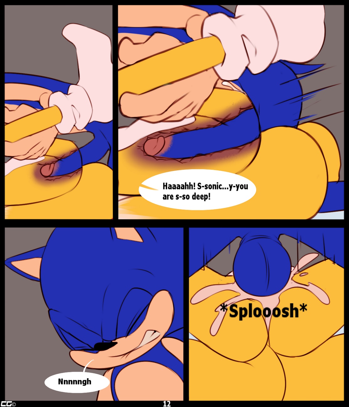 Sonic gay porn comic